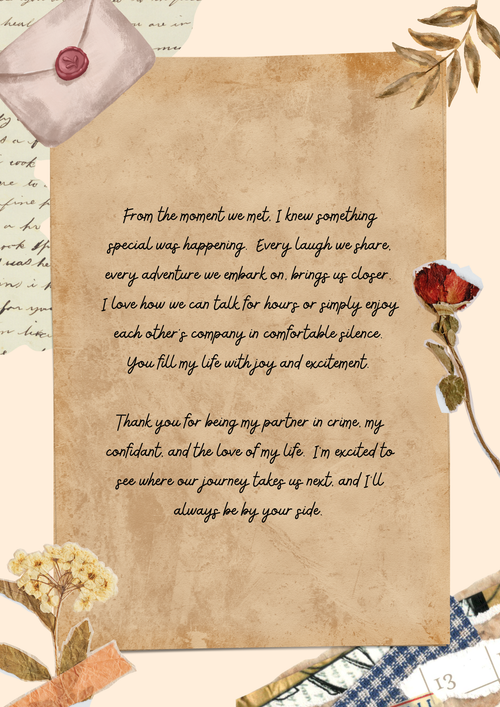 Add a Custom letters