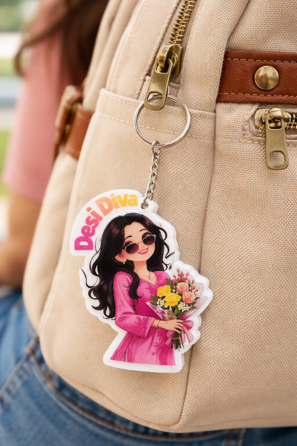 custom acrylic cutouts Keychain